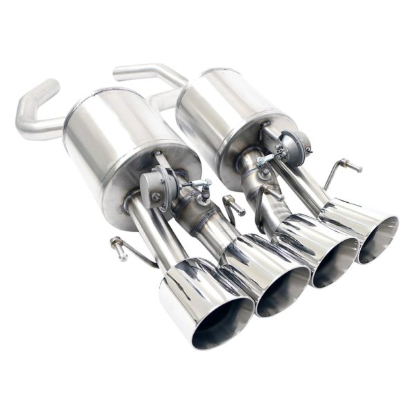 Billy Boat Exhaust® - Stainless Steel Factory NPP Fusion Axle-Back Exhaust System, Chevy Corvette