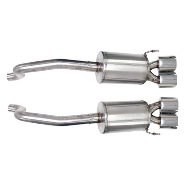Billy Boat Exhaust® - PRT™ Stainless Steel Axle-Back Exhaust System, Chevy Corvette