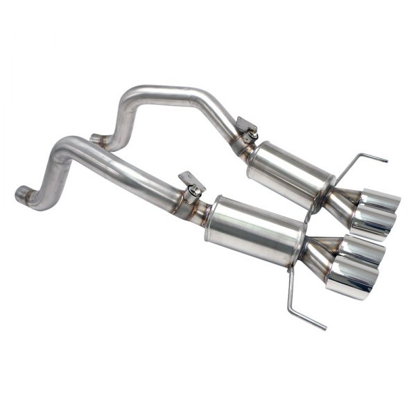 Billy Boat Exhaust® - Bullet™ Stainless Steel Axle-Back Exhaust System, Chevy Corvette