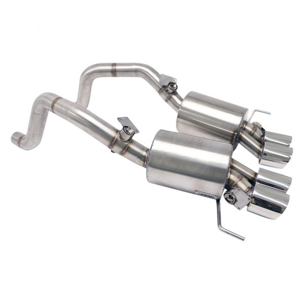 Billy Boat Exhaust® - Fusion™ Stainless Steel Axle-Back Exhaust System, Chevy Corvette