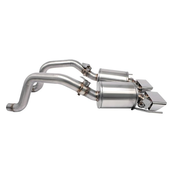 Billy Boat Exhaust® - Fusion™ Stainless Steel Axle-Back Exhaust System, Chevy Corvette
