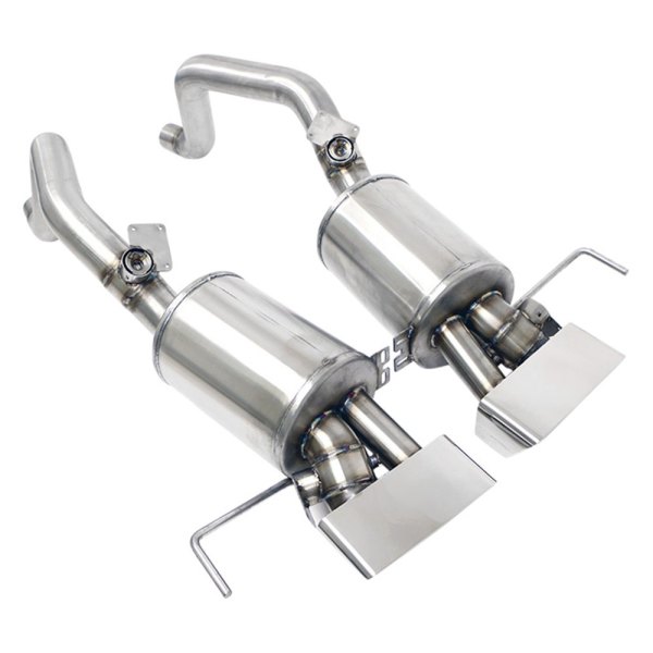 Billy Boat Exhaust® - Stainless Steel Axle-Back Exhaust System, Chevy Corvette