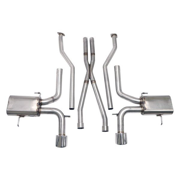 Billy Boat Exhaust® - Stainless Steel Cat-Back Exhaust System, Cadillac CTS