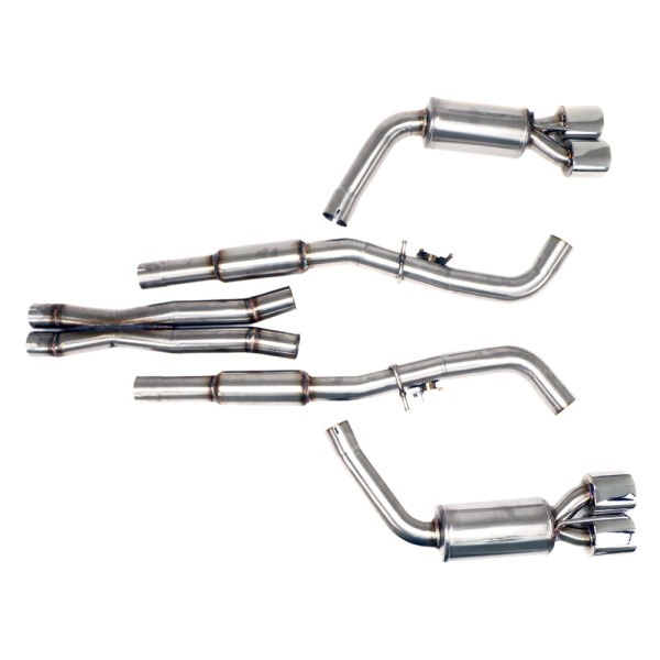 Billy Boat Exhaust® - 304 SS Cat-Back Exhaust System