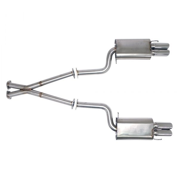 Billy Boat Exhaust® - Stainless Steel Cat-Back Exhaust System, Nissan 300ZX