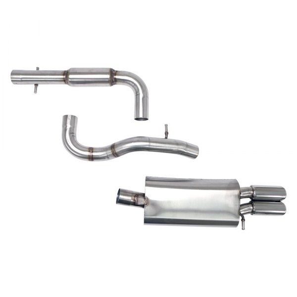 Billy Boat Exhaust® - Stainless Steel Cat-Back Exhaust System, Volkswagen Golf GTI