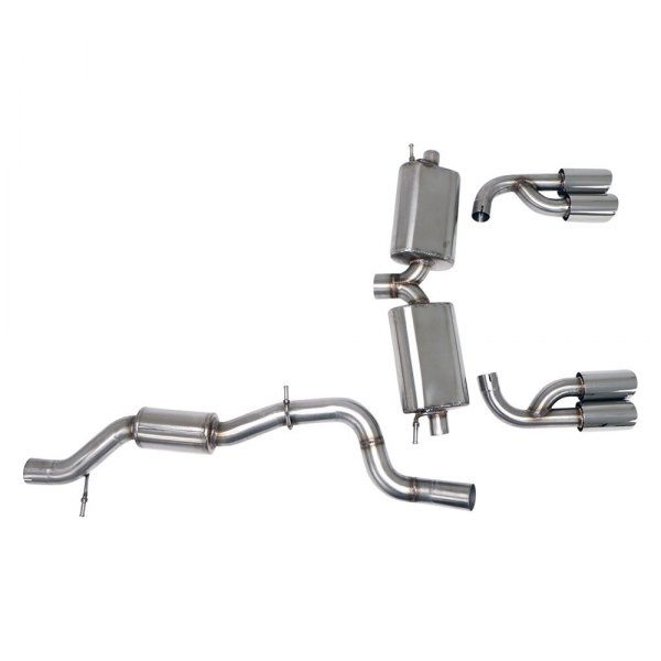 Billy Boat Exhaust® - Stainless Steel Cat-Back Exhaust System, Audi S3