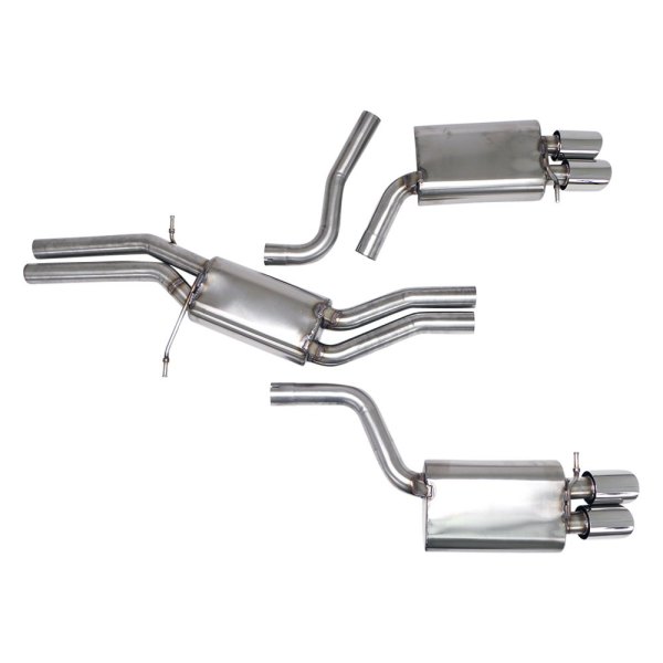 Billy Boat Exhaust® - Stainless Steel Cat-Back Exhaust System, Audi S5