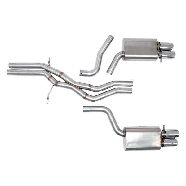 Billy Boat Exhaust® - Sport™ Stainless Steel Cat-Back Exhaust System, Audi S5