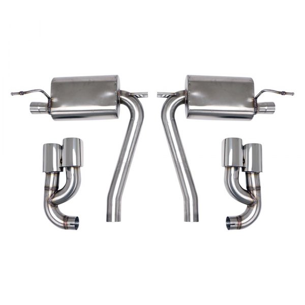 Billy Boat Exhaust® - Stainless Steel Axle-Back Exhaust System, Porsche Cayenne
