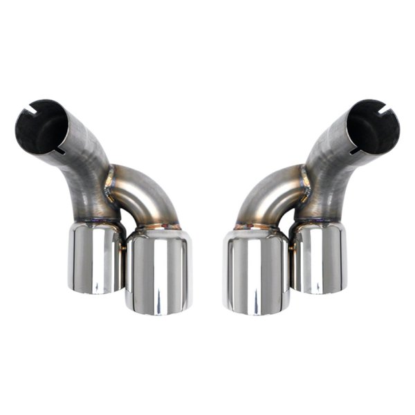 Billy Boat Exhaust® - Quad Double-Wall Exhaust Tips