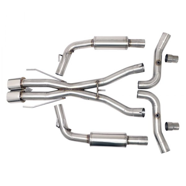 Billy Boat Exhaust® - Stainless Steel Cat-Back Exhaust System, Dodge Viper