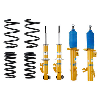 Bilstein® - 1.2" x 0.8" B12 Series Pro-Kit Front and Rear Lowering Kit