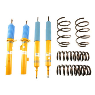 Bilstein® - 1.2" x 1" B12 Series Pro-Kit Front and Rear Lowering Kit