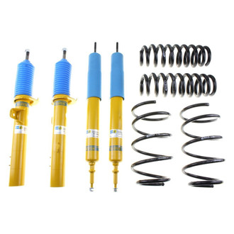 Bilstein® - 1.4" x 1" B12 Series Pro-Kit Front and Rear Lowering Kit