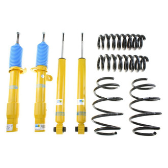 Bilstein® - 0.8" x 0.6" B12 Series Pro-Kit Front and Rear Lowering Kit