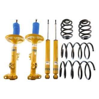 Bilstein® - 1.2" x 1.2" B12 Series Pro-Kit Front and Rear Lowering Kit
