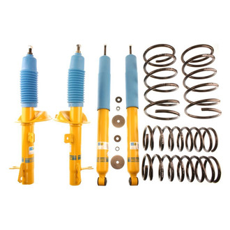 Bilstein® - 1.2" x 1.2" B12 Series Pro-Kit Front and Rear Lowering Kit