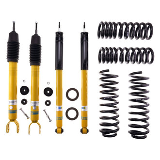 Bilstein® - 1.4"-1.6" x 1.2" B12 Series Pro-Kit Front and Rear Lowering Kit