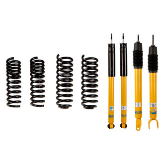 Bilstein® - 1.2"-1.4" x 1.2" B12 Series Pro-Kit Front and Rear Lowering Kit