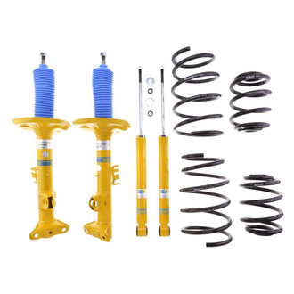 Bilstein® - 1.2" x 1.2" B12 Series Pro-Kit Front and Rear Lowering Kit