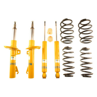 Bilstein® - 1" x 0.8" B12 Series Pro-Kit Front and Rear Lowering Kit