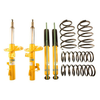 Bilstein® - 1.2" x 1.2" B12 Series Pro-Kit Front and Rear Lowering Kit