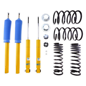 Bilstein® - 1"-1.4" x 0.8"-1.2" B12 Series Pro-Kit Front and Rear Lowering Kit