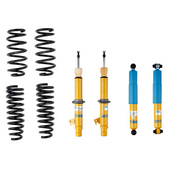 Bilstein® - 1.2" x 1.2" B12 Series Pro-Kit Front and Rear Lowering Kit
