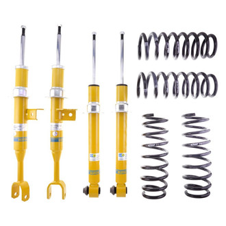 Bilstein® - 1.2" x 1.2" B12 Series Pro-Kit Front and Rear Lowering Kit
