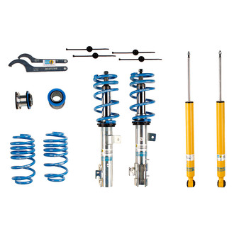 Bilstein® - 1"-1.6" x 0.8"-1.6" B14 Series Front and Rear Coilover Kit