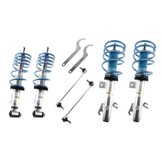 Bilstein® - 0"-0.8" x 0"-0.8" B16 Series PSS10 Front and Rear Coilover Kit