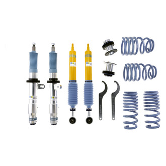 Bilstein® - 1.2"-1.6" x 0.2"-1" B16 Series PSS10 Front and Rear Coilover Kit