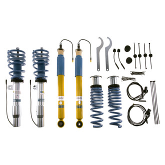 Bilstein® - 0.4"-1.4" x 0.4"-1.4" B16 Series DampTronic™ Front and Rear Coilover Kit
