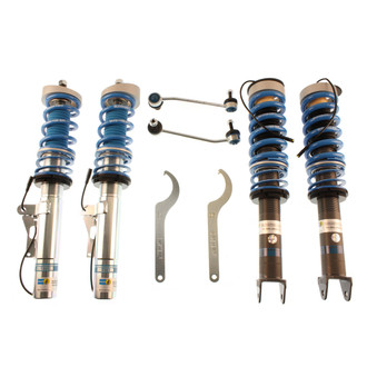 Bilstein® - 0.6"-1.4" x 0.6"-1.4" B16 Series DampTronic™ Front and Rear Coilover Kit