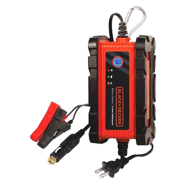 black and decker car battery charger