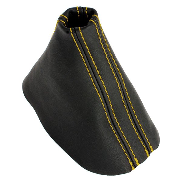 Black Forest Industries® - DSG/Automatic Alcantara Black Shift Boot with Yellow Stitching