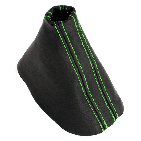 Black Forest Industries® - DSG/Automatic Alcantara Black Shift Boot with Viper Green Stitching