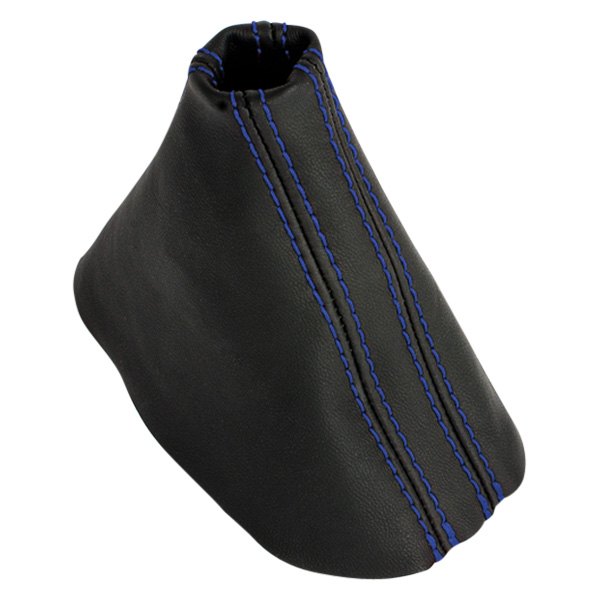 Black Forest Industries® - DSG/Automatic Leather Black Shift Boot with Blue Stitching