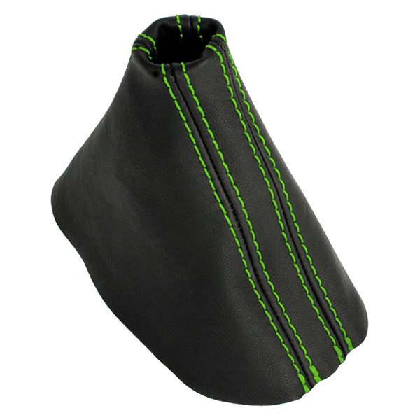 Black Forest Industries® - DSG/Automatic Leather Black Shift Boot with Viper Green Stitching
