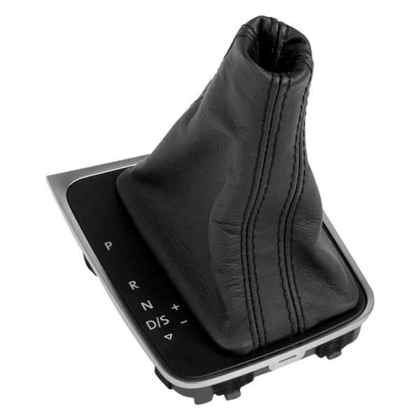 Black Forest Industries® - DSG/Automatic Alcantara Gray Shift Boot with Silver Stitching