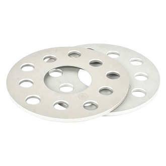 Black Forest Industries® - Silver Anodized CNC Aluminum Wheel Spacers