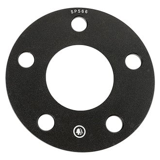 Black Forest Industries® - Silver Anodized CNC Aluminum Wheel Spacers