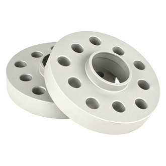 Black Forest Industries® - Silver Anodized CNC Aluminum Wheel Spacers