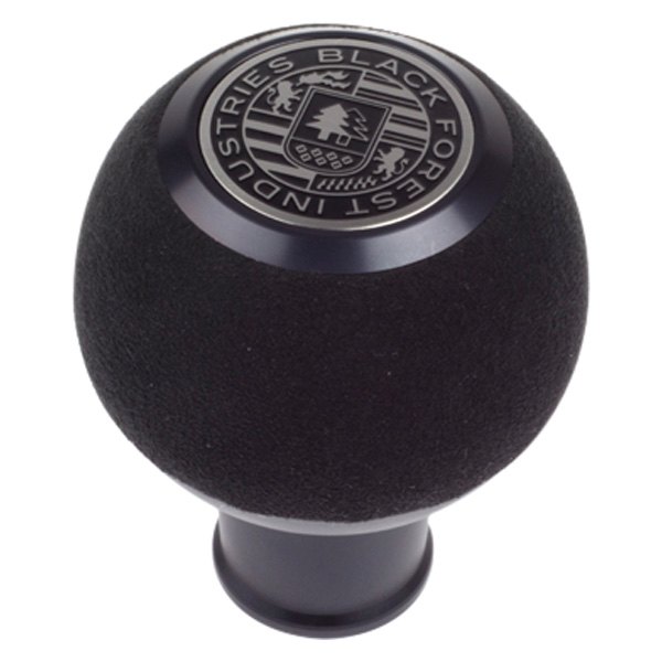 Black Forest Industries® - Black Heavy Weight Shift Knob with Black Logo