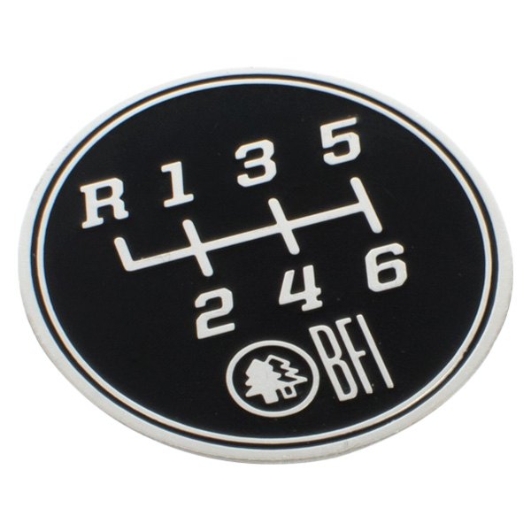 Black Forest Industries® - 6-Speed Gate Pattern Coin Shift Knob Insert