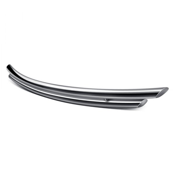 Black Horse® - Double Layer Polished Rear Bumper Guard