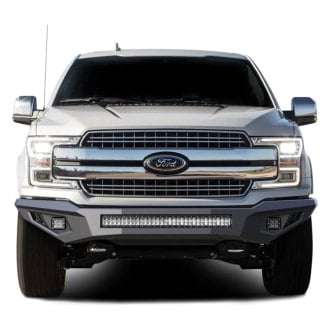 2016 Ford F-150 Custom 4x4 Off-Road Steel Bumpers – CARiD.com