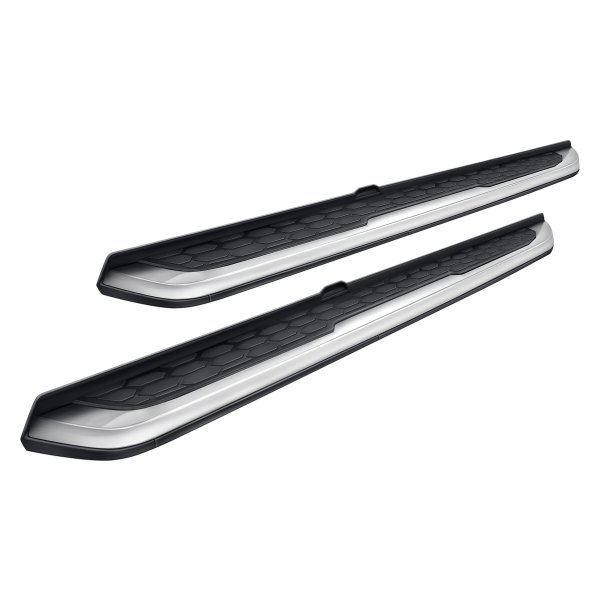 Black Horse® - 5" OE Style Black with Chrome Running Boards