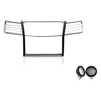 Black Horse® - Modular Design Grille Guard with LED Lights